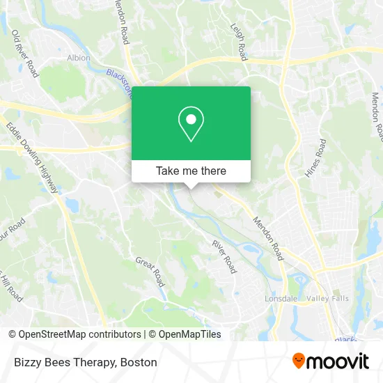 Bizzy Bees Therapy map