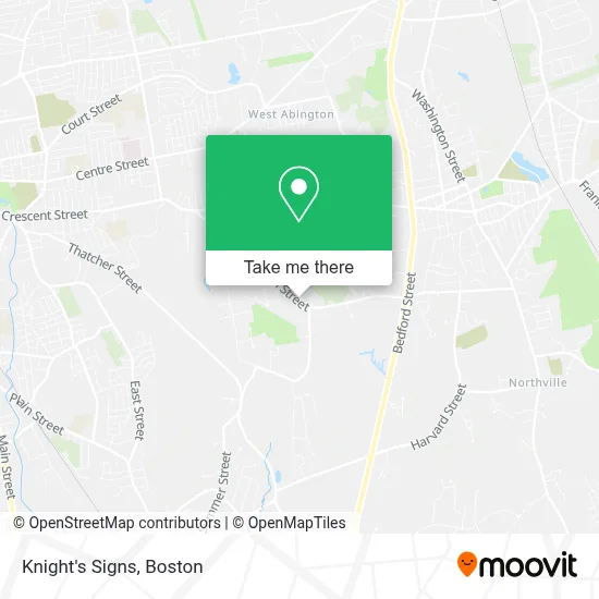 Knight's Signs map