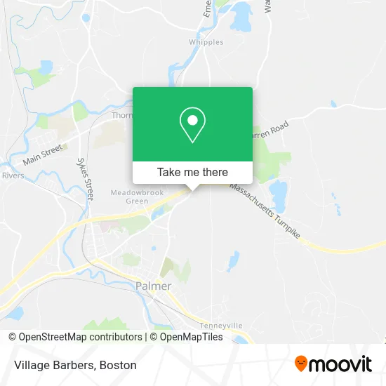 Village Barbers map