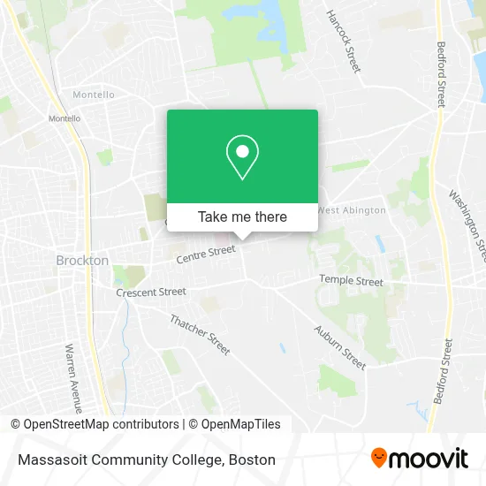 Massasoit Community College map