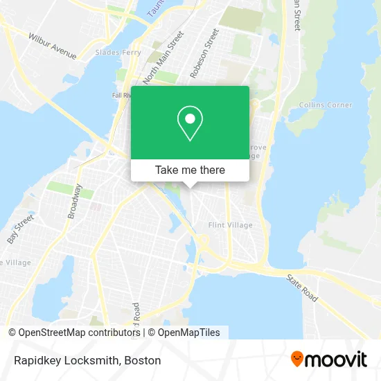 Rapidkey Locksmith map