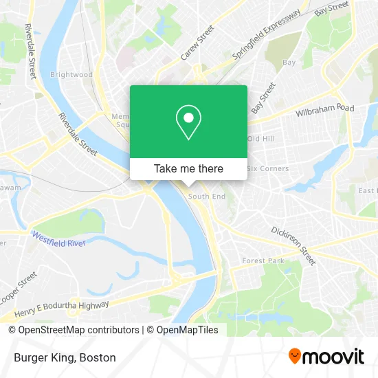 Burger King map