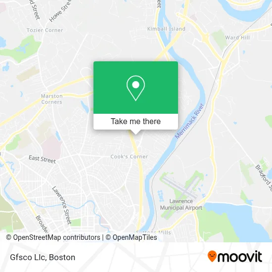 Gfsco Llc map