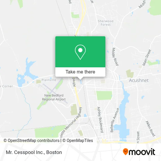 Mr. Cesspool Inc. map