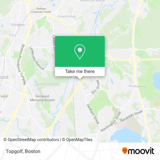 Topgolf map