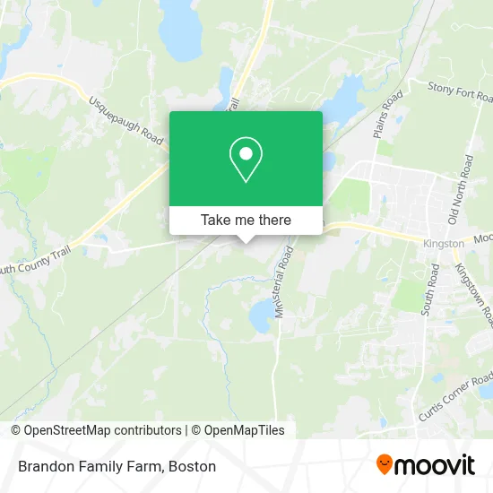 Brandon Family Farm map