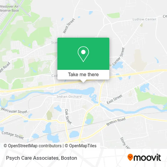 Psych Care Associates map