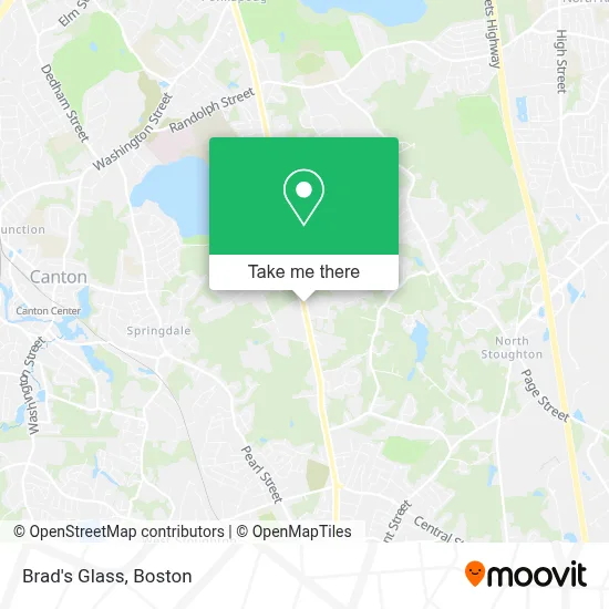 Brad's Glass map
