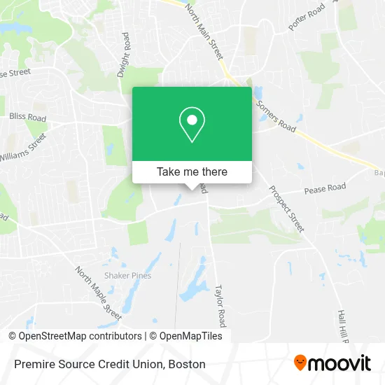Premire Source Credit Union map