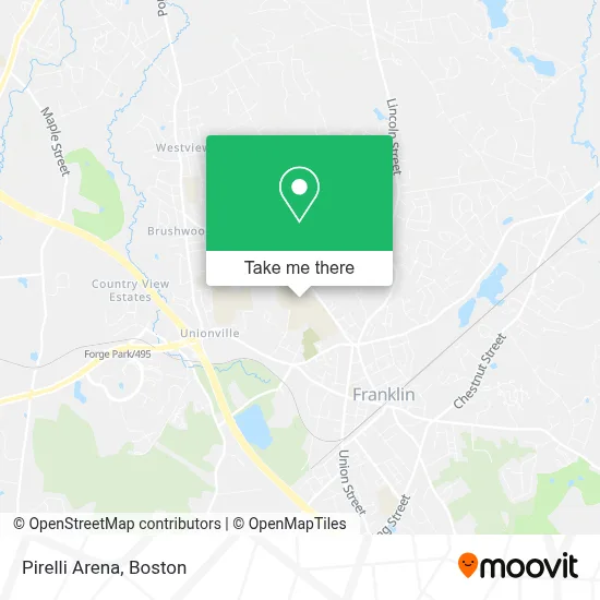 Pirelli Arena map