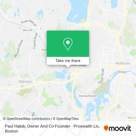 Paul Habib, Owner And Co-Founder - Prowealth Llc map