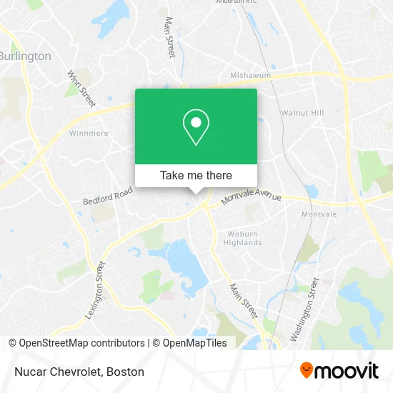Nucar Chevrolet map