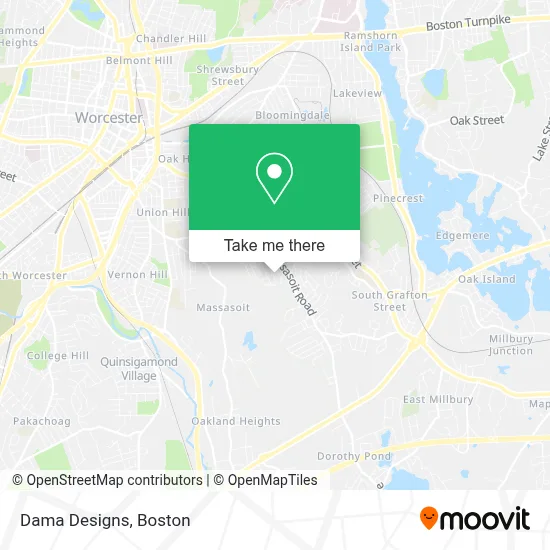 Dama Designs map