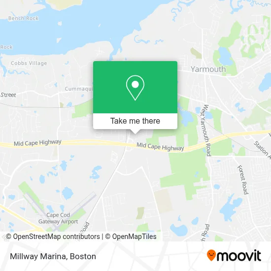 Millway Marina map