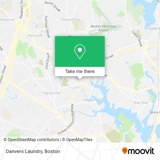 Danvers Laundry map