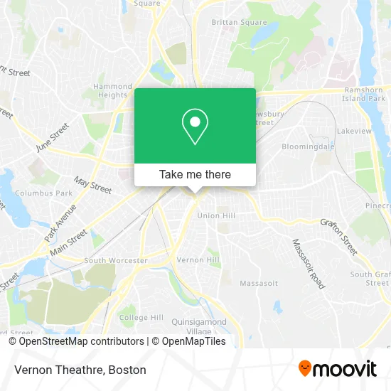 Vernon Theathre map