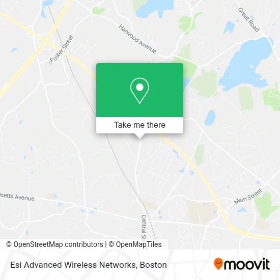 Esi Advanced Wireless Networks map