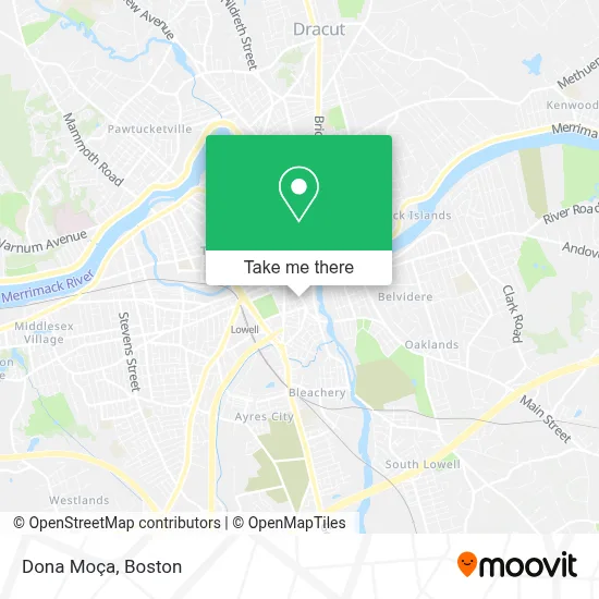 Dona Moça map