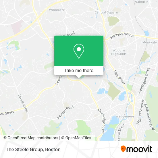 The Steele Group map