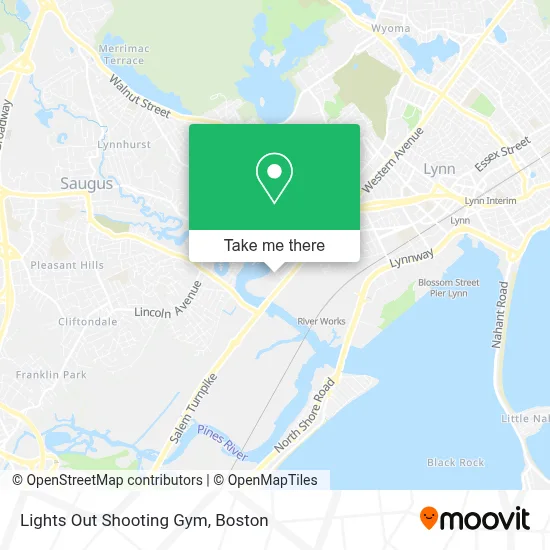 Lights Out Shooting Gym map