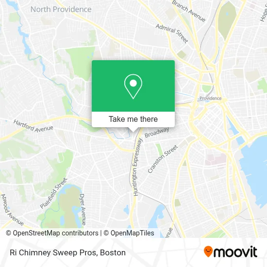 Ri Chimney Sweep Pros map