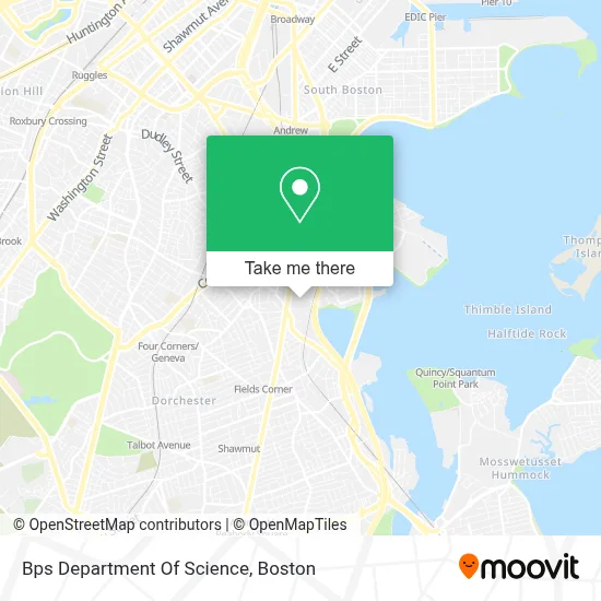 Bps Department Of Science map