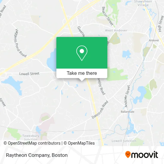 Raytheon Company map