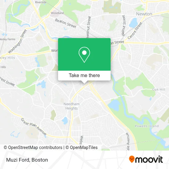 Muzi Ford map