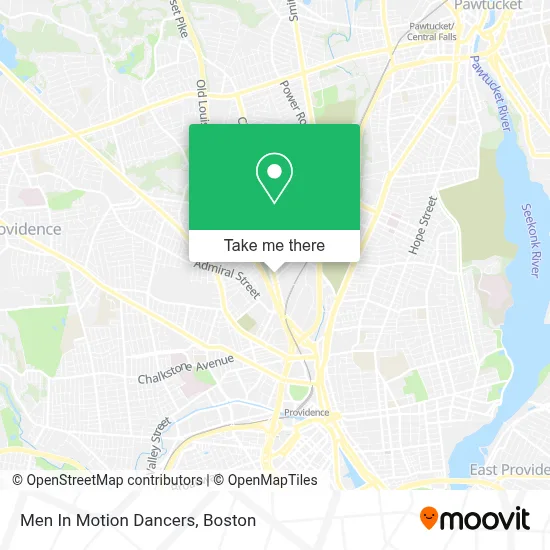 Men In Motion Dancers map