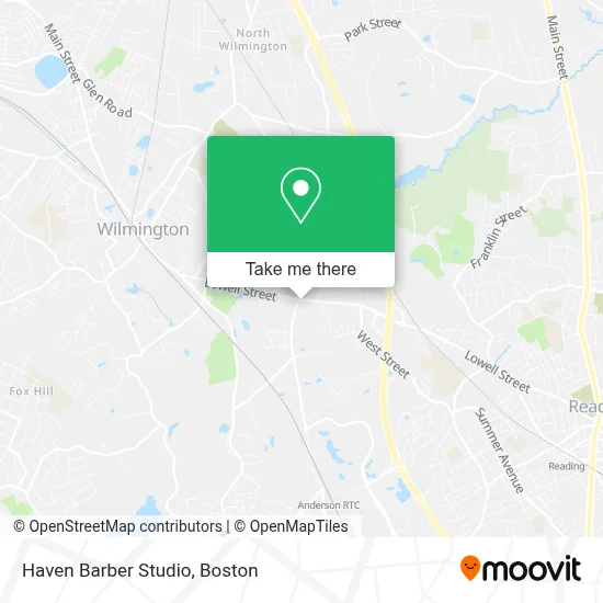 Haven Barber Studio map