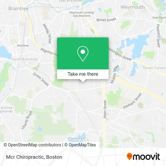Mcr Chiropractic map