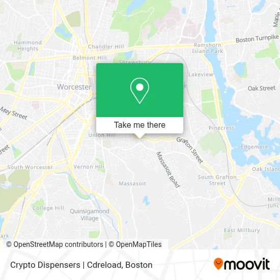 Crypto Dispensers | Cdreload map
