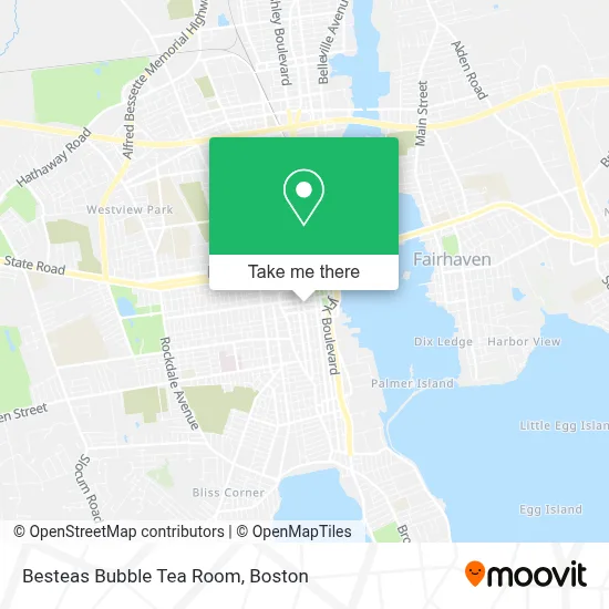 Besteas Bubble Tea Room map