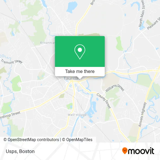 Usps map