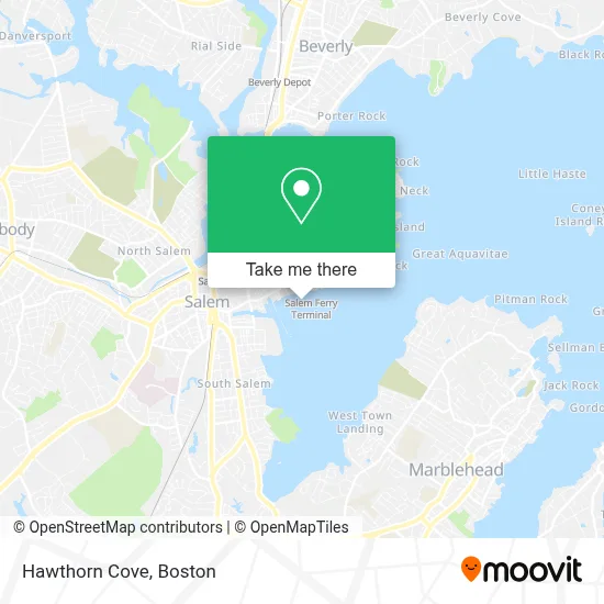 Hawthorn Cove map