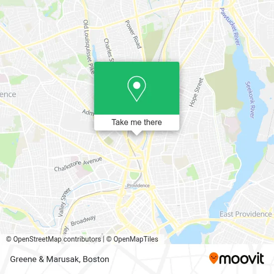Greene & Marusak map