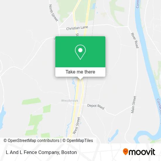 L And L Fence Company map