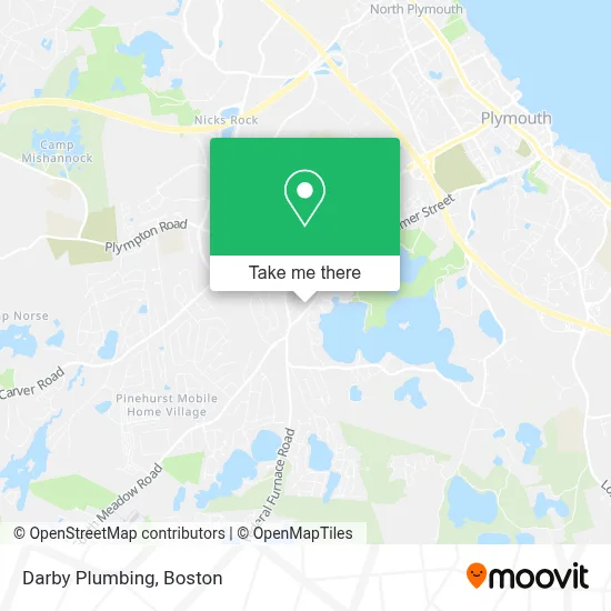 Darby Plumbing map