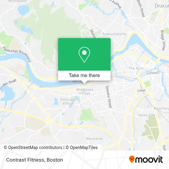 Contrast Fitness map