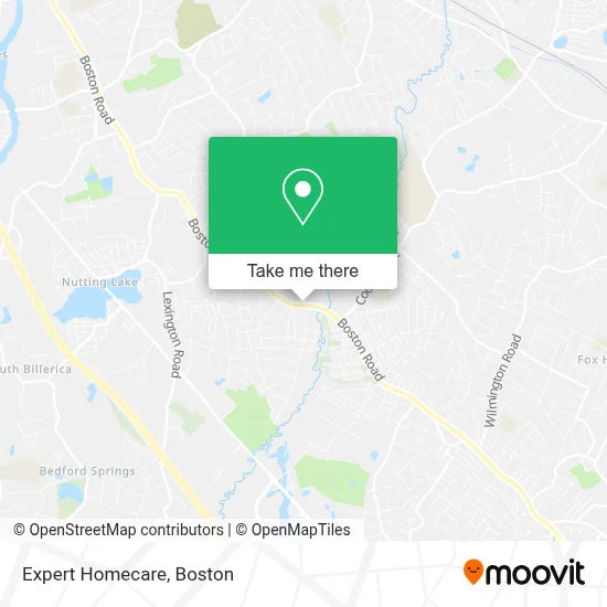 Expert Homecare map