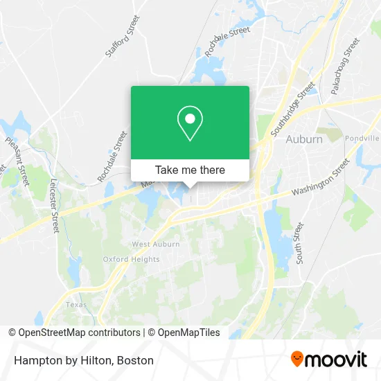 Hampton by Hilton map