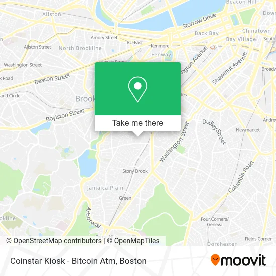 Coinstar Kiosk - Bitcoin Atm map