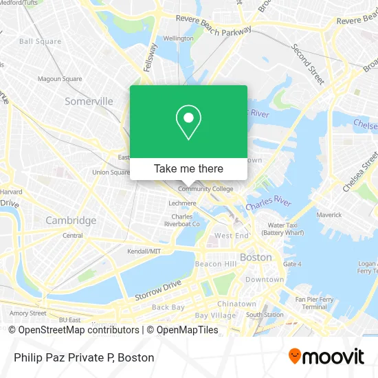 Philip Paz Private P map