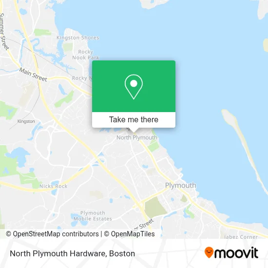 North Plymouth Hardware map