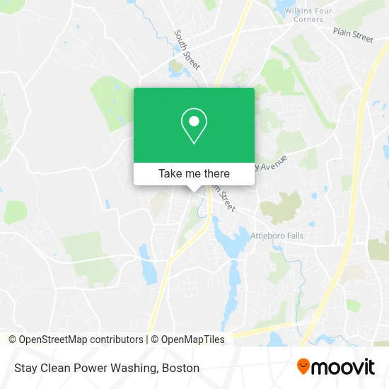 Stay Clean Power Washing map