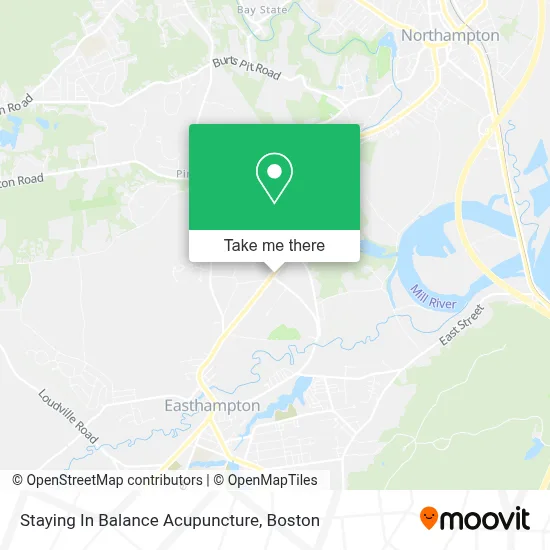 Staying In Balance Acupuncture map