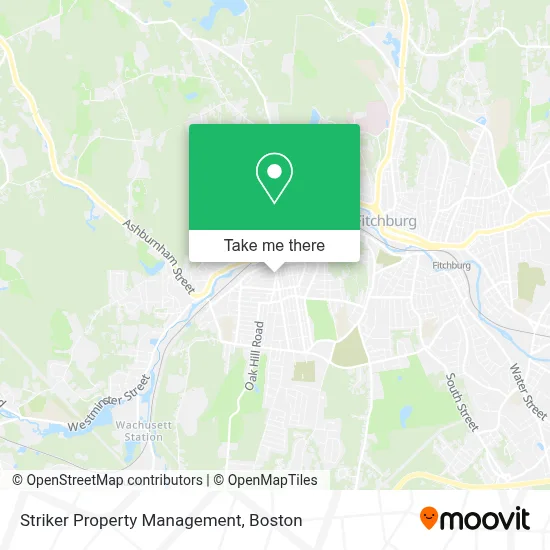 Striker Property Management map
