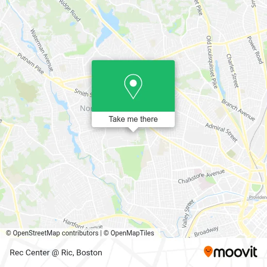 Rec Center @ Ric map