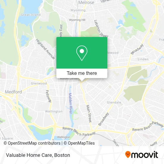 Valuable Home Care map