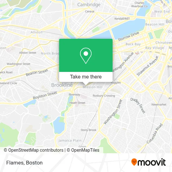 Flames map